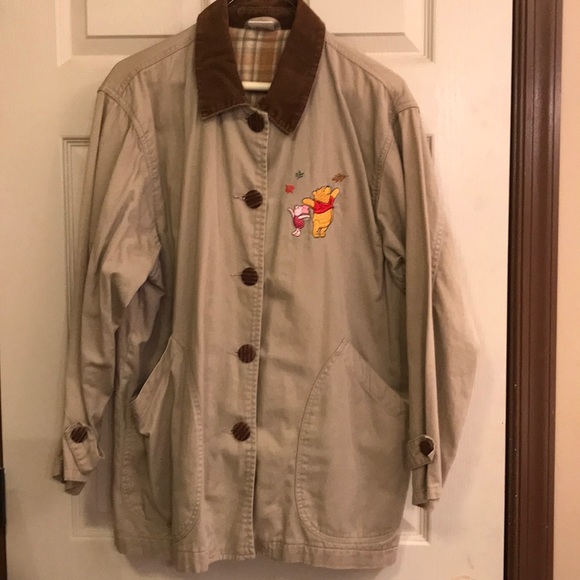 Disney inspired canvas Winnie the Pooh Jacket